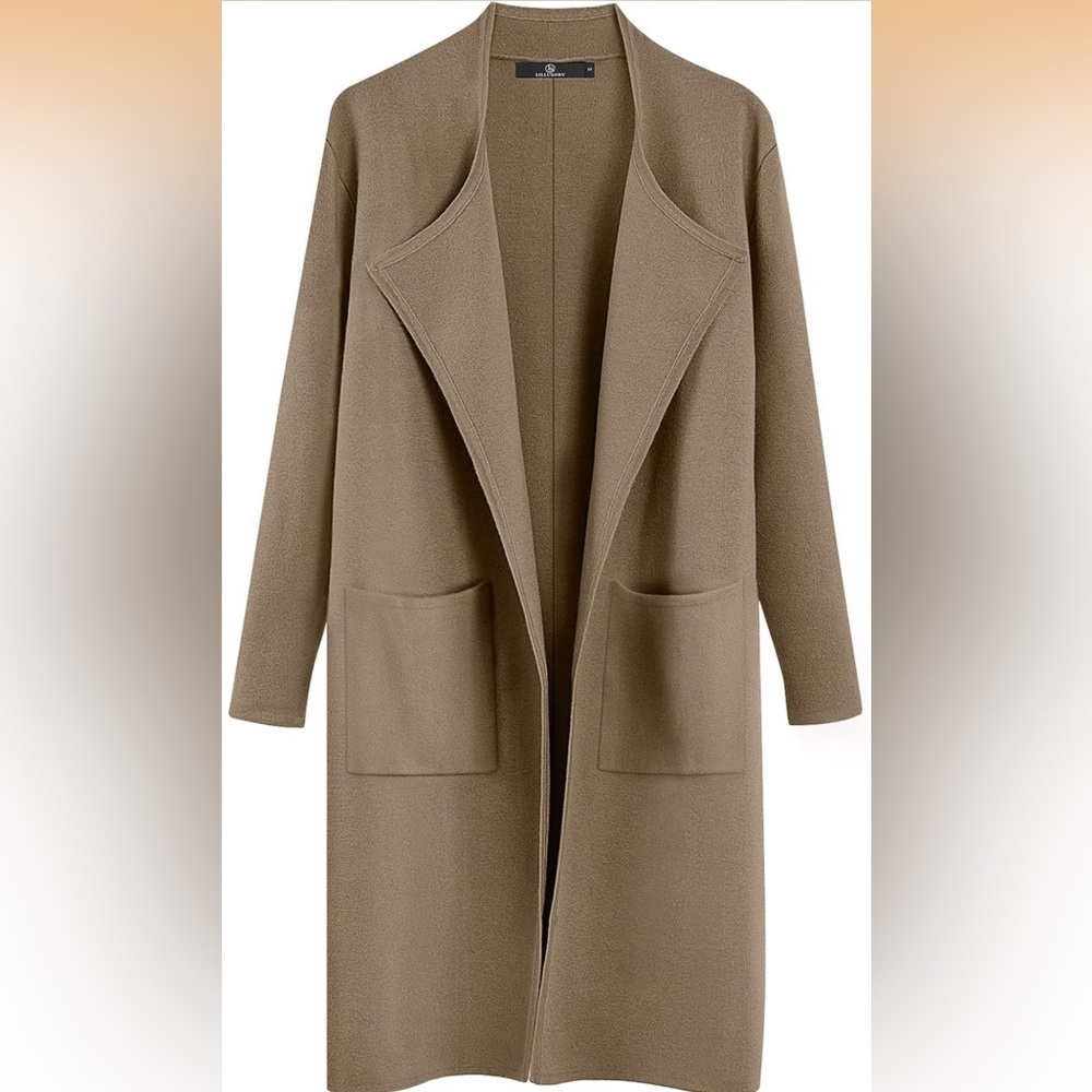 Tan Coatigan - Size M